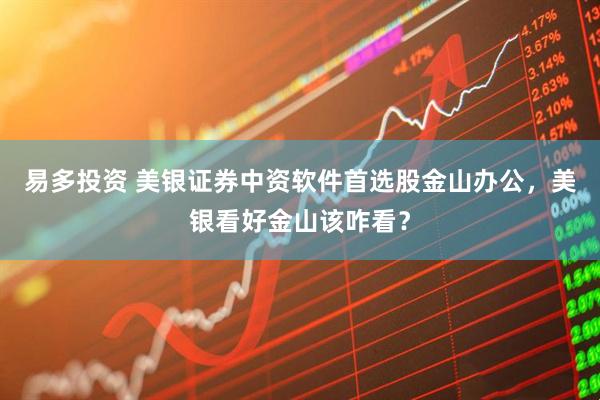 易多投资 美银证券中资软件首选股金山办公，美银看好金山该咋看？