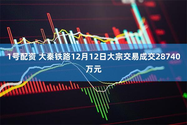 1号配资 大秦铁路12月12日大宗交易成交28740万元